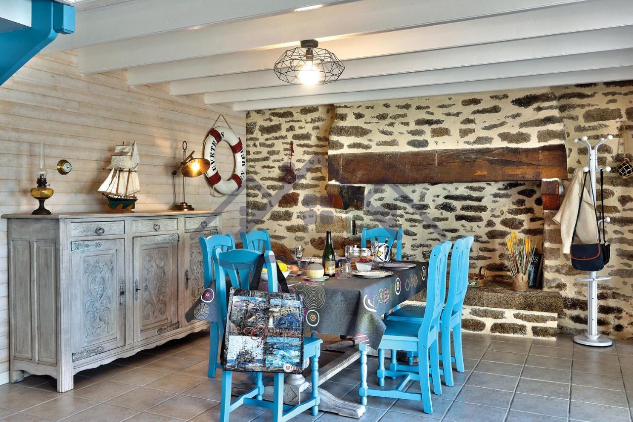 Localise - M3A La Maison Du Pecheur Au Guilvinec - Chambres Vue Mer - A 20M De La Mer Situee A La Pointe De Men Meur - Tout A Pied, Plage, Port, Centre, Commerces, Marche - Wifi Inclus - Linge De Lit Inclus - Jardin Clos - En Option , Menage Et Servi Εξωτερικό φωτογραφία
