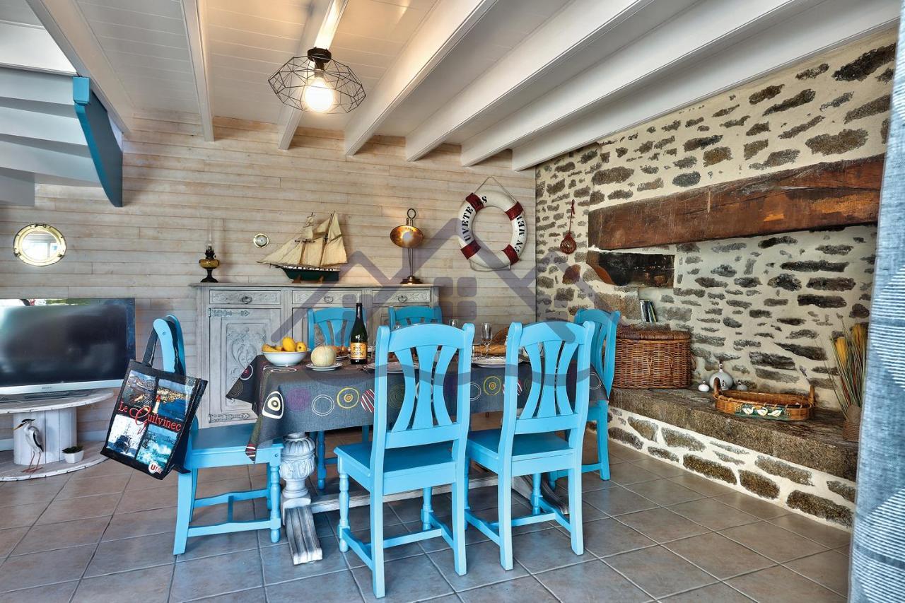 Localise - M3A La Maison Du Pecheur Au Guilvinec - Chambres Vue Mer - A 20M De La Mer Situee A La Pointe De Men Meur - Tout A Pied, Plage, Port, Centre, Commerces, Marche - Wifi Inclus - Linge De Lit Inclus - Jardin Clos - En Option , Menage Et Servi Εξωτερικό φωτογραφία